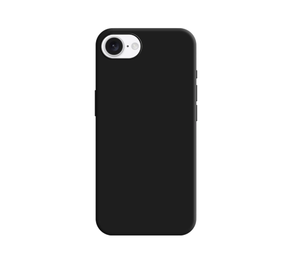 3mk Silicone Case do iPhone 16e Czarny