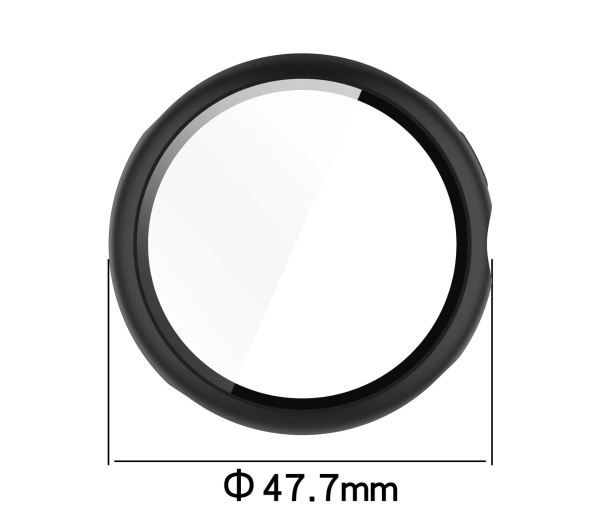 Bizon ze szkłem do Google Pixel Watch 3 45mm Czarny