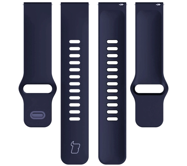 Bizon Strap Watch Silicone Pro H QuickRelease 22mm Granatowy