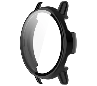 Bizon ze szkłem do Garmin Vivoactive 5 Czarny