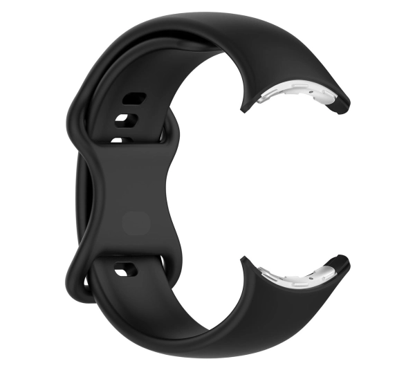 Bizon Strap Watch Silicone S do Google Pixel Watch 3 45mm Czarny