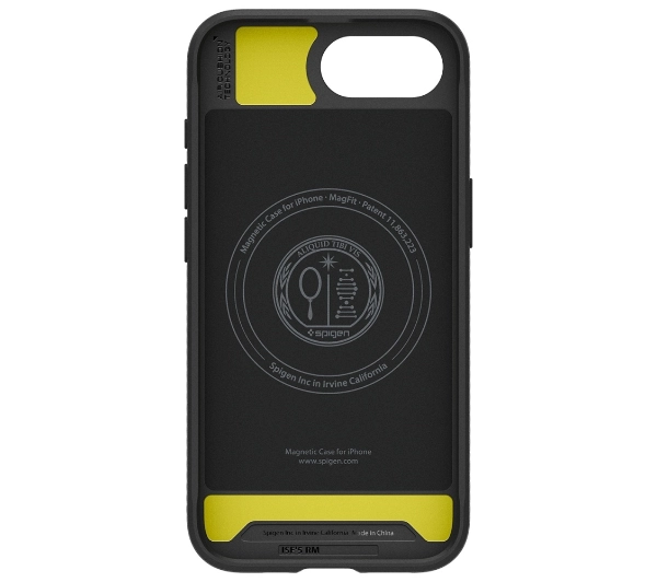 Spigen Rugged Armor Mag MagSafe do iPhone 16e Czarny