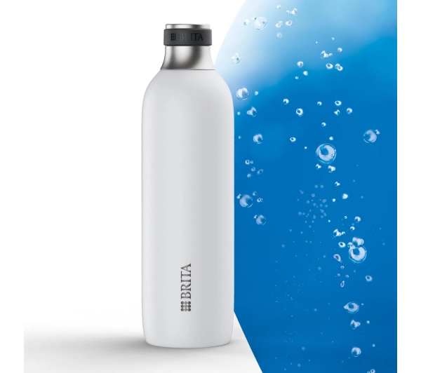 Brita sodaTRIO Ze Stali Nierdzewnej 0,65l Biały