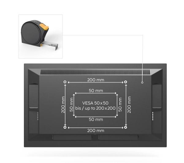 Hama 220806 Motion od 19" do 48" Max 25kg