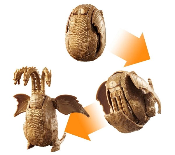 Bandai Godzilla Egg Monster - King Ghidorah