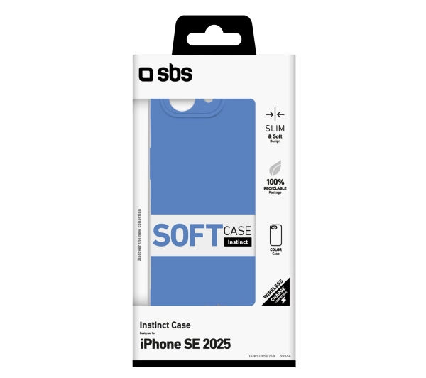 SBS Instinct do iPhone 16e Niebieski