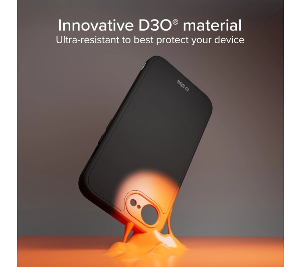 SBS D3O do iPhone 16e Czarny