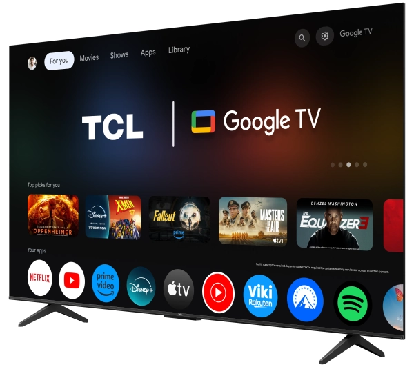 TCL 75V6C 75" LED 4K Google TV Dolby Vision Dolby Atmos HDMI 2.1 DVB-T2 - Kup na Raty - RRSO 0%