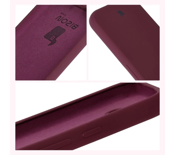 Bizon Silikonowe Soft do Google Pixel 9a Fioletowy