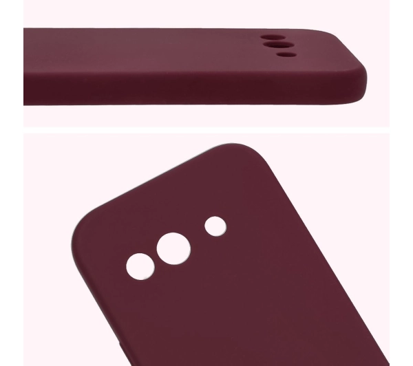Bizon Silikonowe Soft do Google Pixel 9a Fioletowy