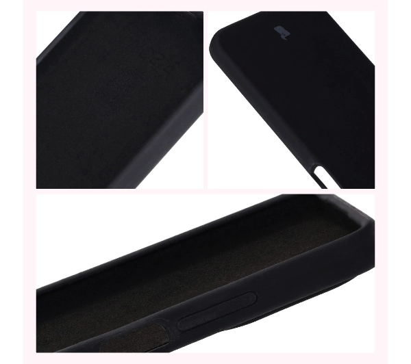 Bizon Silikonowe Soft do Realme C67 4G Czarny
