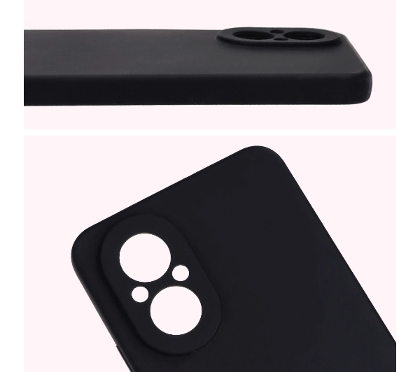 Bizon Silikonowe Soft do Realme C67 4G Czarny