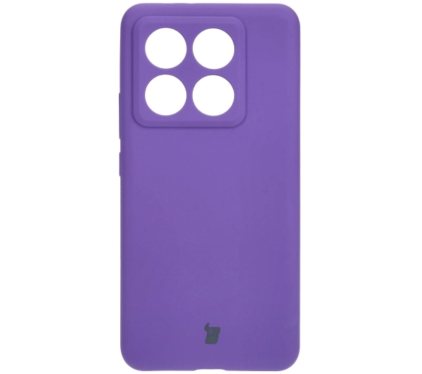 Bizon Silikonowe Soft do Xiaomi 14T Pro Fioletowy
