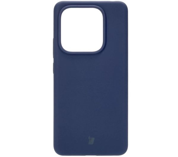 Bizon Silikonowe Soft do Xiaomi Redmi Note 14 5G Ciemno-niebieski