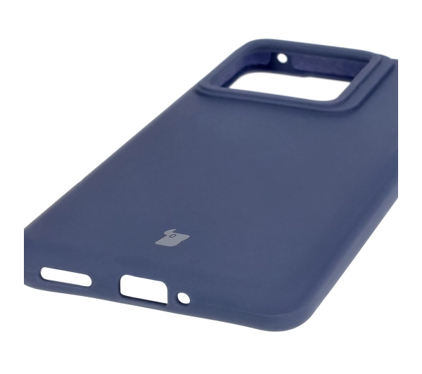 Bizon Silikonowe Soft do Realme GT 7 Pro Ciemno-niebieski