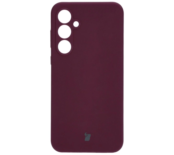 Bizon Silikonowe Soft do Galaxy A55 5G Ciemno-fioletowy