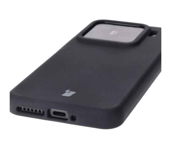 Bizon Silikonowe Soft do Xiaomi 15 Czarny