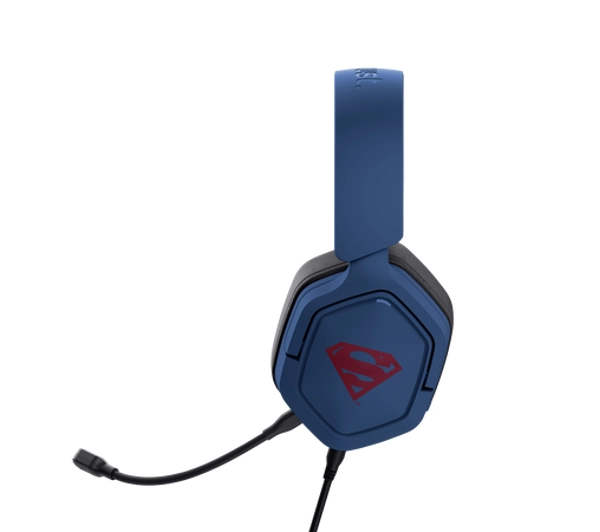 Trust GXT 492SM Nauszne Niebieski Superman