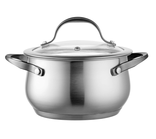 Garnki - La Bonita LB16G003 1,7l Clasico ze szklaną pokrywką
