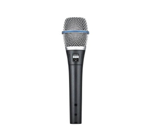 Shure BETA 87A Przewodowy Pojemnościowy Electret Condenser Srebrny - Kup na Raty - RRSO 0%