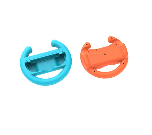 Yaxo YGWSJCH01CM Joy-Con Wheels Set do Nintendo Switch 2 Czerwono-niebieski