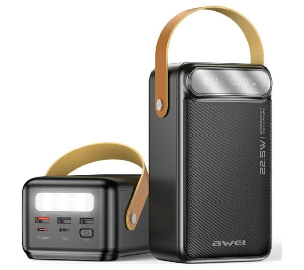 Awei P101K 60000mAh 22.5W Czarny