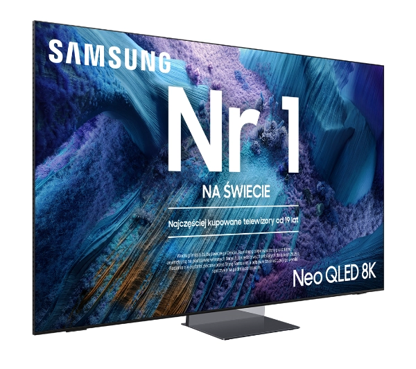 Samsung QE65QN990FT 65" Neo QLED 8K 120Hz / 4K 240Hz Vision AI Tizen Dolby Atmos HDMI 2.1 DVB-T2 - TRZECI -55%, ALBO 5-TY ZA 1ZŁ - Kup na Raty - RRSO 0%