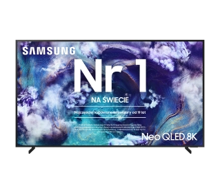 Samsung QE65QN900FT 65" Neo QLED Mini LED 8K 120Hz / 4K 165Hz Vision AI Tizen Dolby Atmos HDMI 2.1 DVB-T2 - TRZECI -55%, ALBO 5-TY ZA 1ZŁ - Kup na Raty - RRSO 0%
