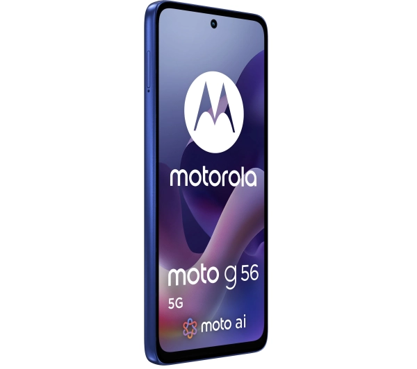 Motorola moto g56 5G 8/256GB Funkcje AI 6,72" 120Hz 50Mpix Dazzling Blue - ⚡ EURO HIT CENOWY! ⚡ - Kup na Raty - RRSO 0%