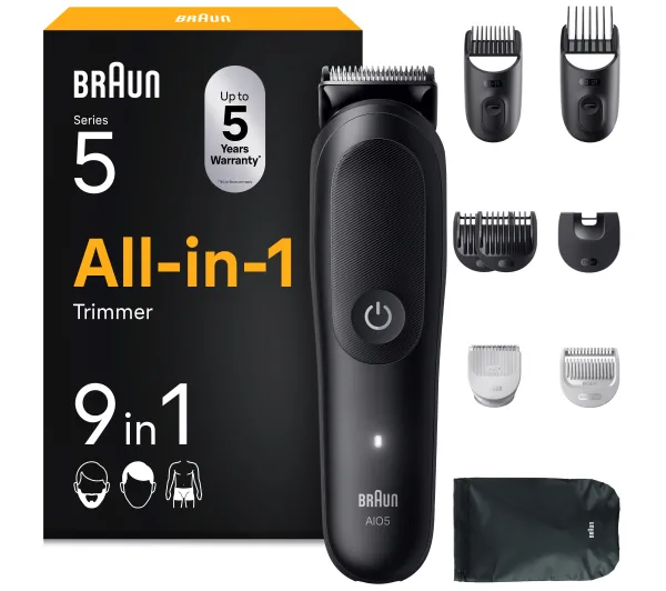Braun AIO5540 7 nasadek 120min
