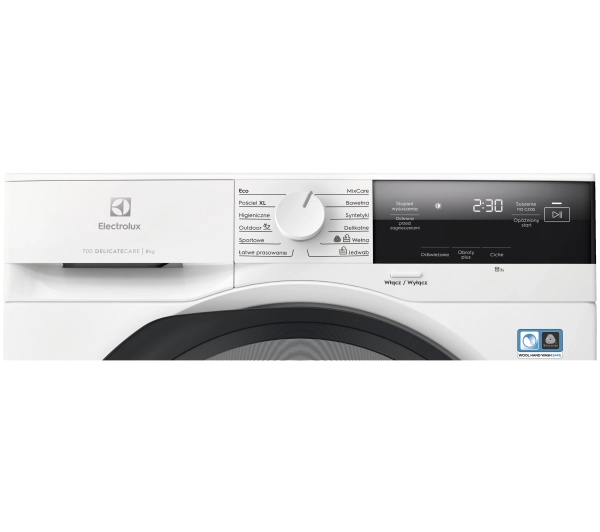 Electrolux pralka 700 SteamCare EW7F3482P 8kg 1400 obr/min + suszarka 700 DelicateCare EW7DEU385AP 63,8cm 8kg - TRZECI -55%, ALBO 5-TY ZA 1ZŁ - Kup na Raty - RRSO 0%