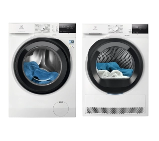 Electrolux pralka 600 SensiCare EW6F2282P 8kg 1200obr/min + suszarka 600 GentleCare EW6DEU285YP 63,8cm 8kg - TRZECI -55%, ALBO 5-TY ZA 1ZŁ - Kup na Raty - RRSO 0%