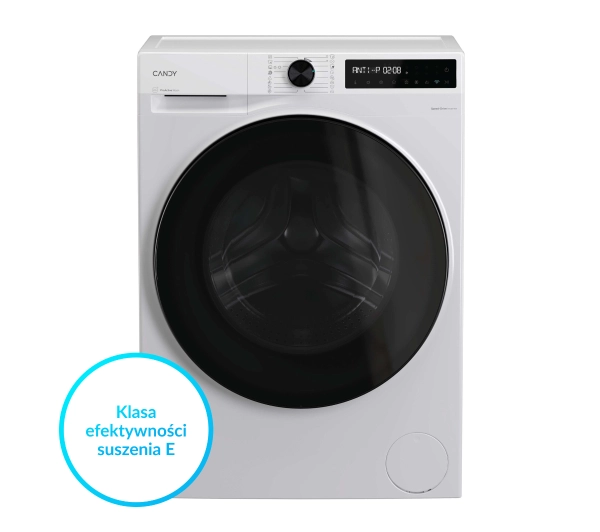 Candy ProWash&Dry 500 Slim BWR 485SBL6-S 52cm 8kg/5kg Funkcje AI Zdalne sterowanie - Kup na Raty - RRSO 0%