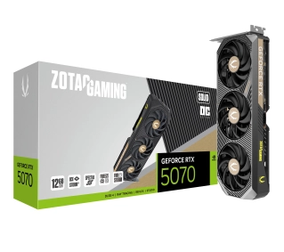 Zotac Gaming GeForce RTX 5070 SOLID OC 12GB GDDR7 192bit DLSS 4 - Kup na Raty - RRSO 0%