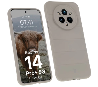 Bizon Tur do Realme 14 Pro Plus 5G Jasnoszary