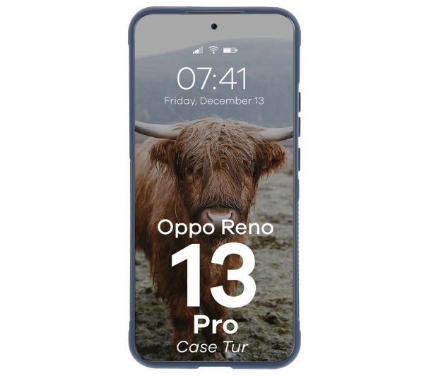 Bizon Tur do Oppo Reno13 Pro Granatowy