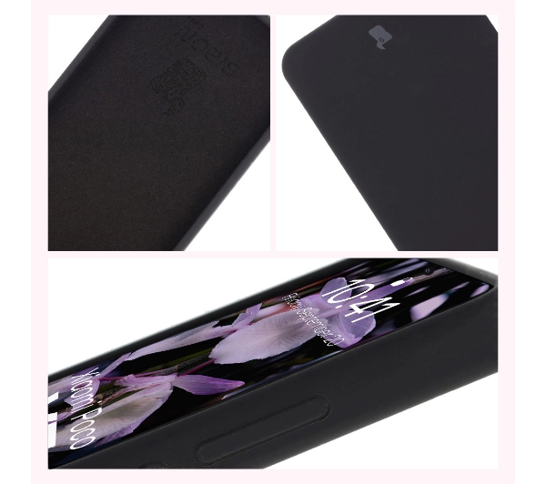 Bizon Silikonowe Soft do Xiaomi Poco X7 Pro Czarny