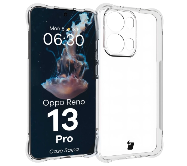 Bizon Salpa do Oppo Reno13 Pro Przezroczysty