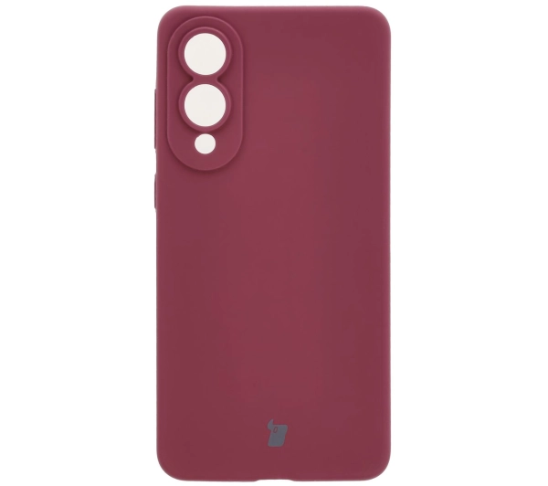 Bizon Silikonowe Soft do Samsung Galaxy S25 Edge Śliwkowy