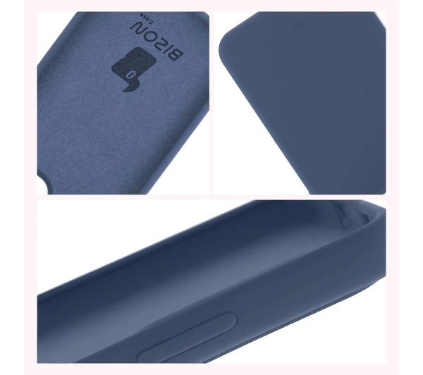 Bizon Silikonowe Soft do Oppo Reno13 Granatowy