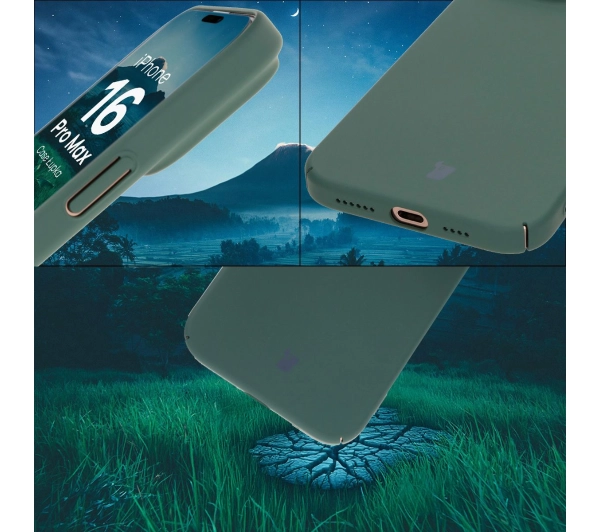 Bizon Łupka do iPhone 16 Pro Max Zielony