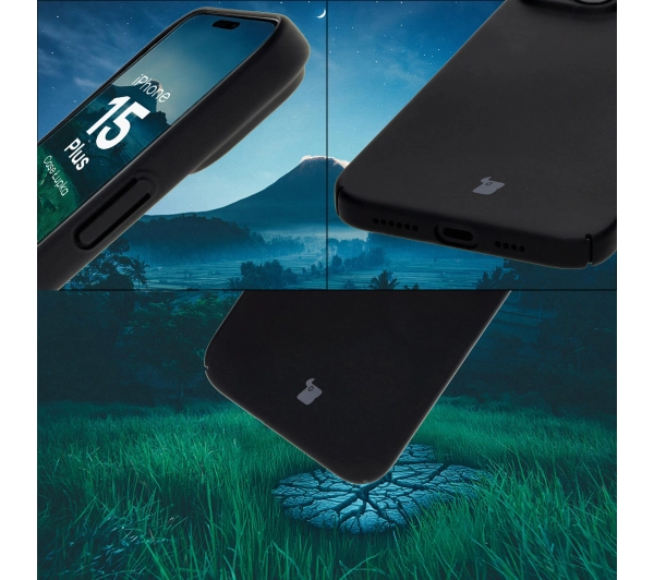 Bizon Łupka iPhone 15 Plus Czarny