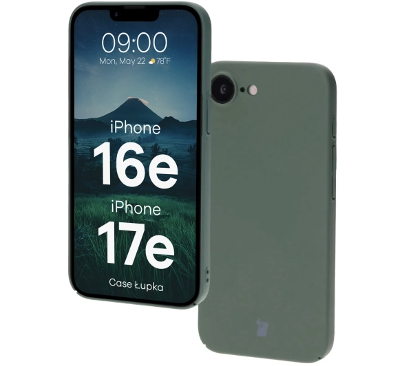 Bizon Łupka do iPhone 16e/17e Zielony