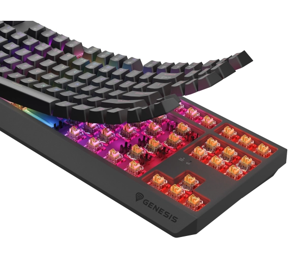 Genesis Thor 230 TKL US RGB Outemu Panda Czarny