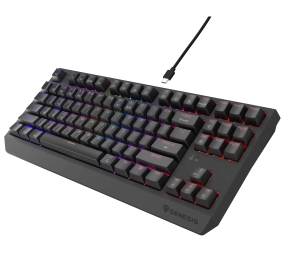 Genesis Thor 230 TKL US RGB Outemu Panda Czarny