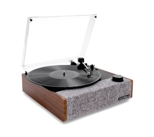 Victrola Eastwood II VTA-74-WLN-INT Manualny Napęd paskowy Bluetooth Orzech - Kup na Raty - RRSO 0%
