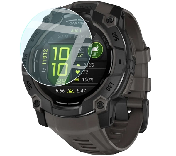 Bizon Watch Clear do Garmin Instinct 3 50 mm