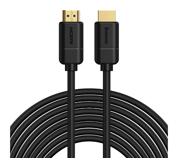 Baseus CAKGQ-E01 HDMI 2.0 4K 30Hz 3D HDR 18Gbps 8m Czarny