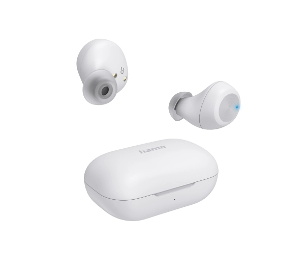 Hama Spirit Chop II Dokanałowe Bluetooth 5.3 Funkcje AI Biały