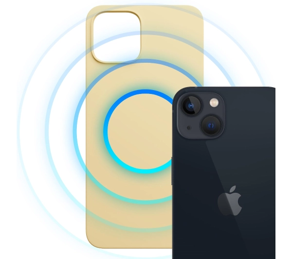 3mk Hardy MagSilicone Yellow do iPhone 15 Plus